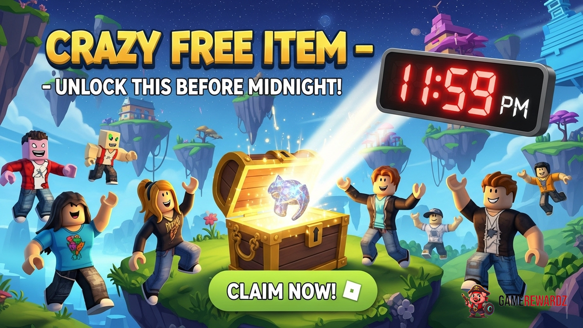 Roblox Crazy Free Item – Unlock This Before Midnight!